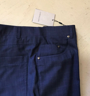 Neue Corneliani Herren-Anzughose, Blau, 40 US (56 Eu)