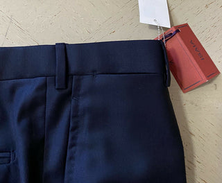 Neu mit Etikett: 750 $ Isaia Herren-Wollanzughose DK Blue 30 US (46 Eu) Italien