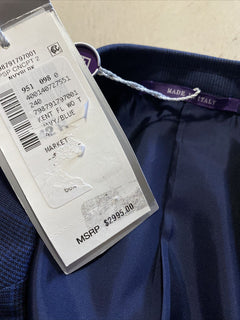 Neu $2995 Ralph Lauren Purple Label Herrenanzug Marine/Blau 42R US/52R Eu Italien
