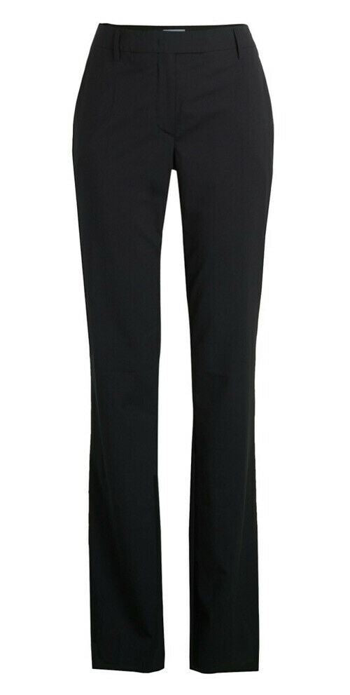 Neu 780 $ Prada Damen Wollhose Schwarz 10 US/46 Eu