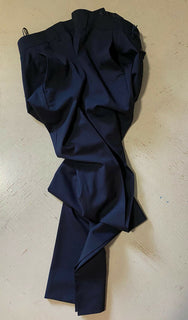 Neu 780 $ Prada Damen Wollhose Schwarz 10 US/46 Eu