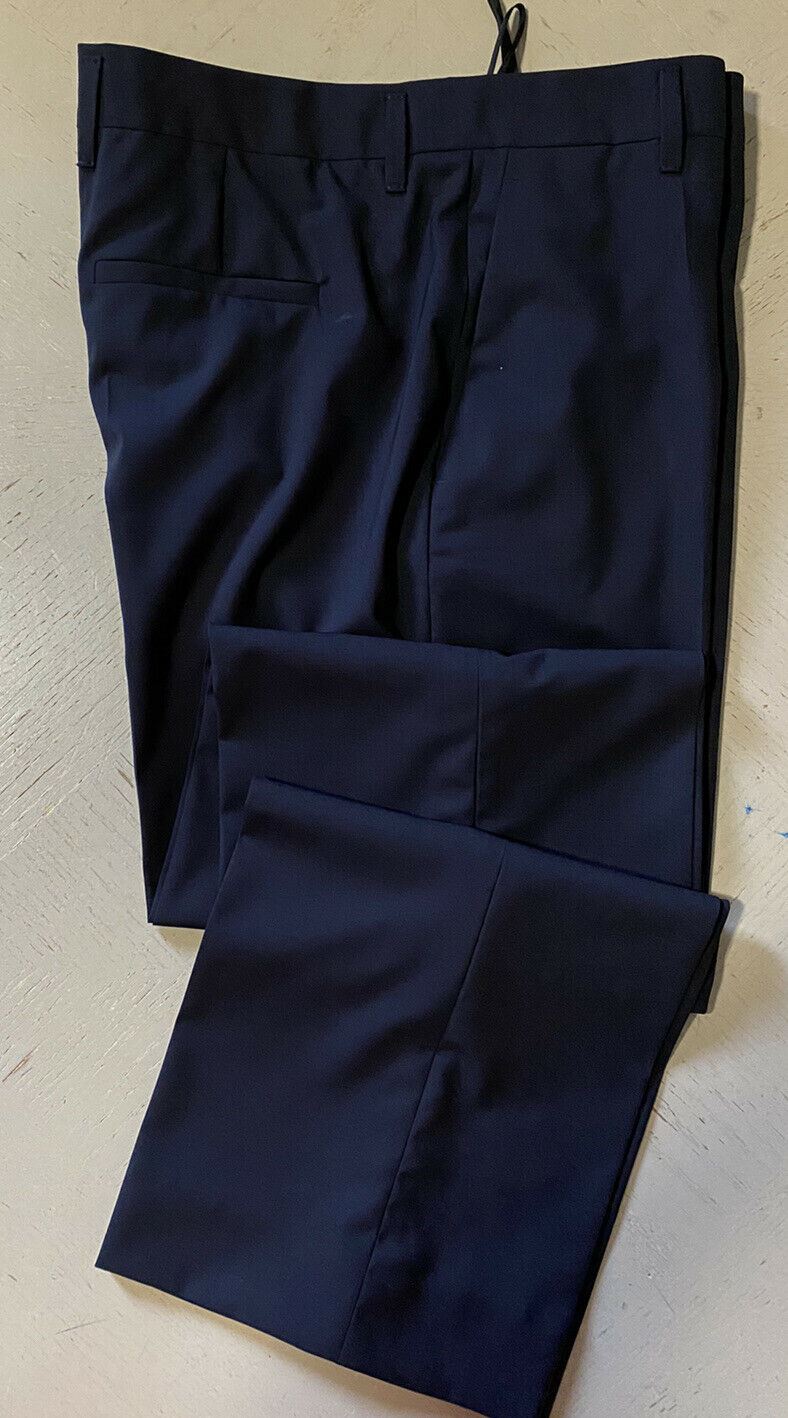 New $780 Prada Womens Wool Pants Black 10 US/46 Eu