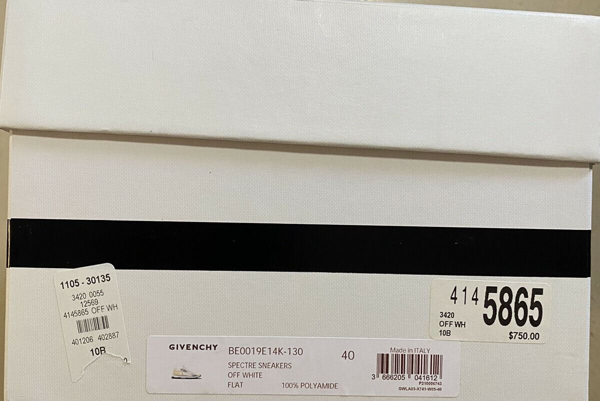 Скидка 750 долларов США на женские кроссовки Givenchy Spectre, цена 10 долларов США/40 ЕС, Италия