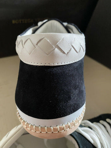 NIB $830 Bottega Veneta Men Suet/Leather Sneaker Shoes Black 7 US/40 Eu