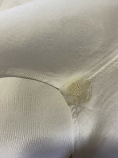 Neu mit Etikett: 495 $ Loro Piana Herrenhemd Weiß Größe M Italien