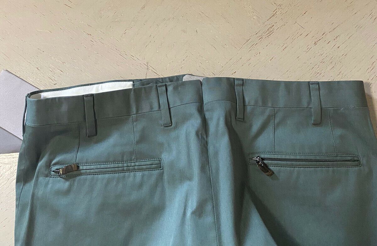NWT $325 Corneliani Mens Pants Color Green Size 32 US ( 48 Eu )