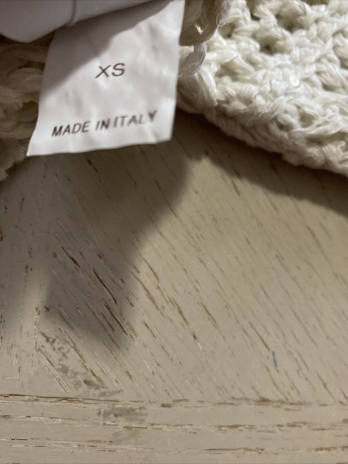 New $2595 Brunello Cucinelli Women Open Weave Cardigan Color Oatmeal Size XS