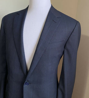 New $3295 Ralph Lauren Purple Label Mens  Suit Navy 42R US/52R Eu Italy