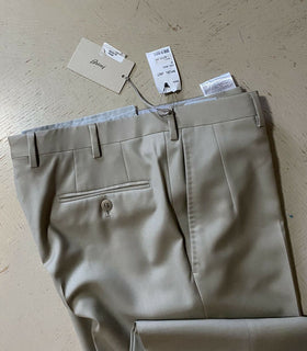 Neu mit Etikett: 595 $ Brioni Herrenanzughose Beige 32 US (48 Euro) Italien