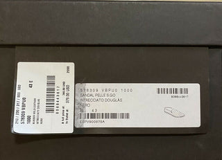 NIB 740 $ Bottega Veneta Herren Leder Mokassin Fahrerschuhe Schwarz 10 US/43 Eu