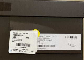 NIB 740 $ Bottega Veneta Herren Leder Mokassin Fahrerschuhe Schwarz 9 US/42 Eu