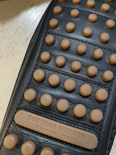 NIB $ 740 Bottega Veneta Herren Leder Mokassin Fahrerschuhe Schwarz 8 US/41 Eu