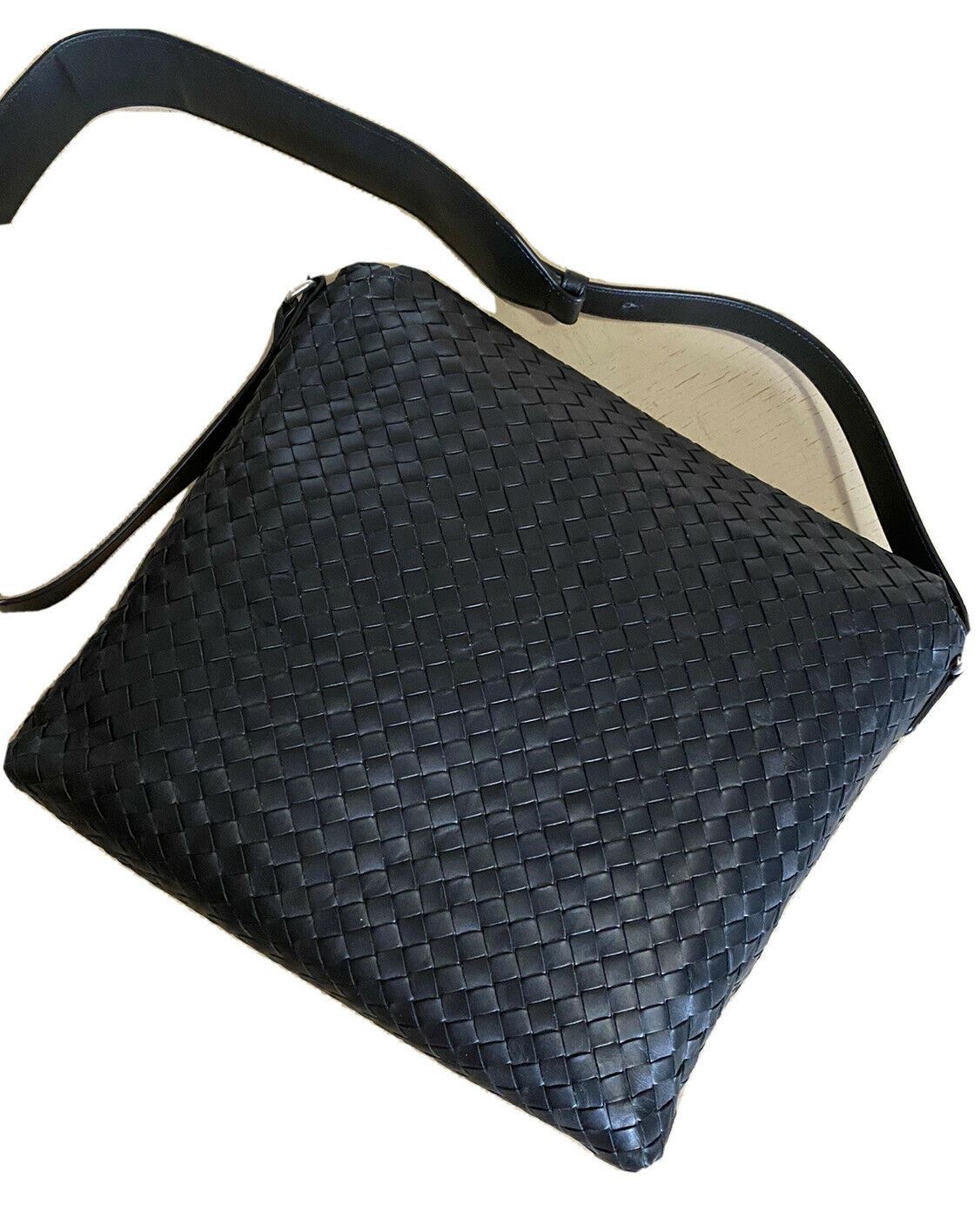 Новая кожаная сумка через плечо Bottega Veneta за 3000 долларов, черная 577538 Италия