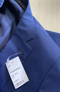 Neuer klassischer Herren-Wollanzug von Brioni im Wert von 5500 $, Königsblau, 38R US/48 Eu, Italien