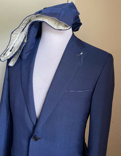 Neuer klassischer Herren-Wollanzug von Brioni im Wert von 5500 $, Königsblau, 38R US/48 Eu, Italien