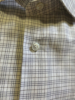 750 $ Ermenegildo Zegna Premium Hemd Weiß 41/16 Hergestellt in der Schweiz