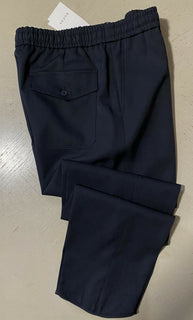 Neue Jegging-Hose aus Wolle für Herren von Gucci im Wert von 1.300 US-Dollar, Mitternachtsblau, 36 US (52 EU), Italien