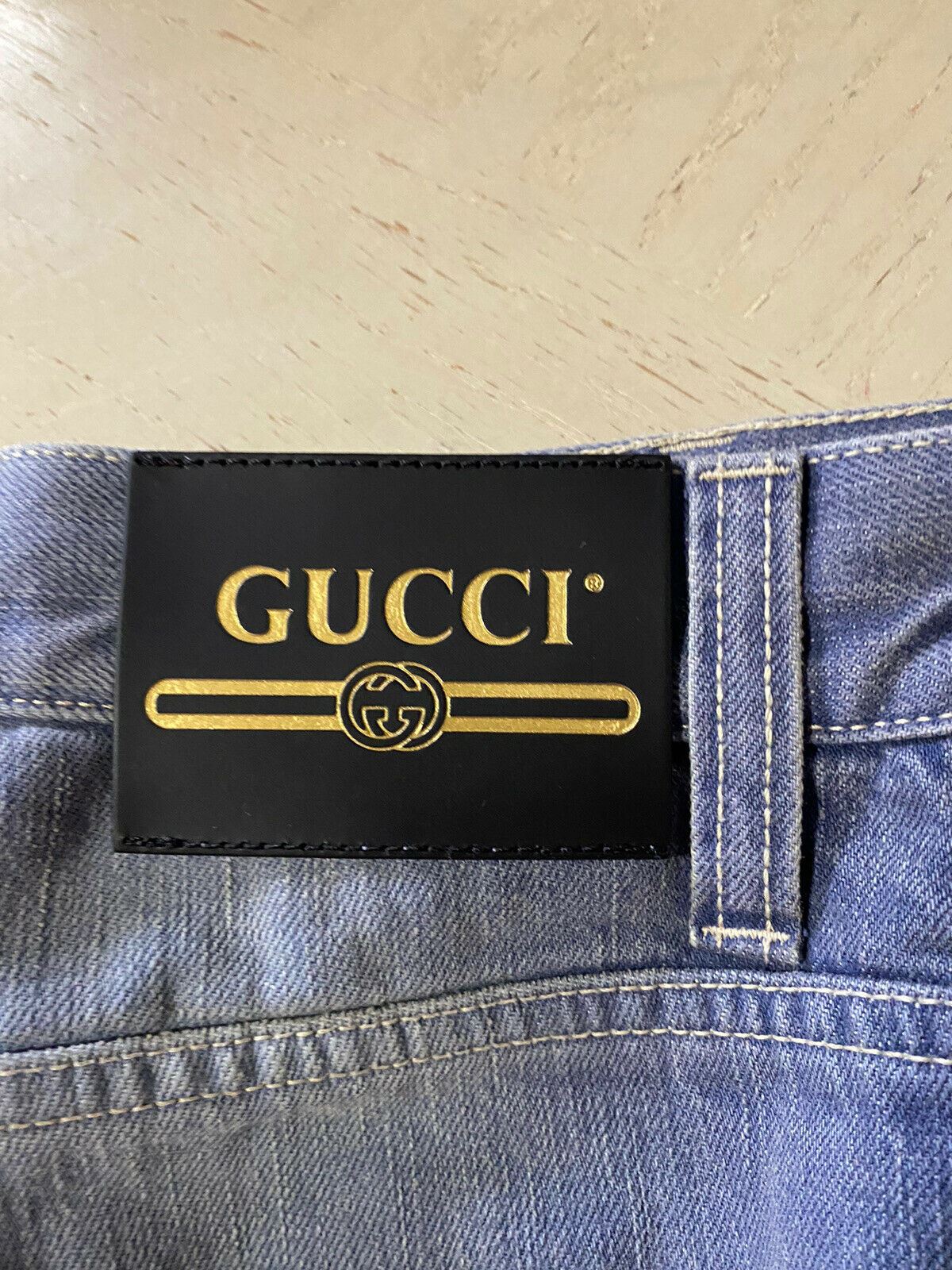 Neu mit Etikett: 1400 $ Gucci Herren-Jeanshose Blau 30 US (46 Euro) Italien