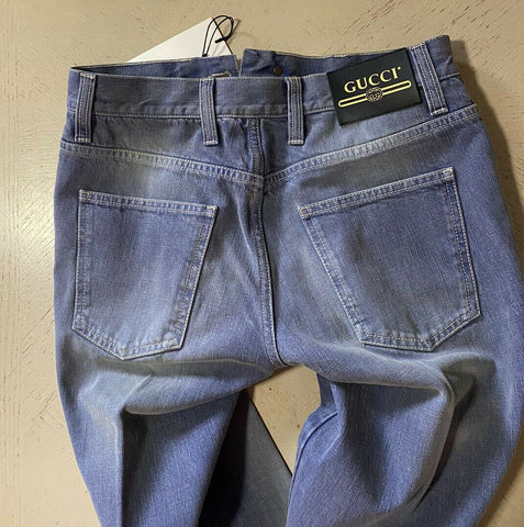 NWT $1400 Gucci Men’s Jeans Pants Blue 30 US ( 46 Euro ) Italy