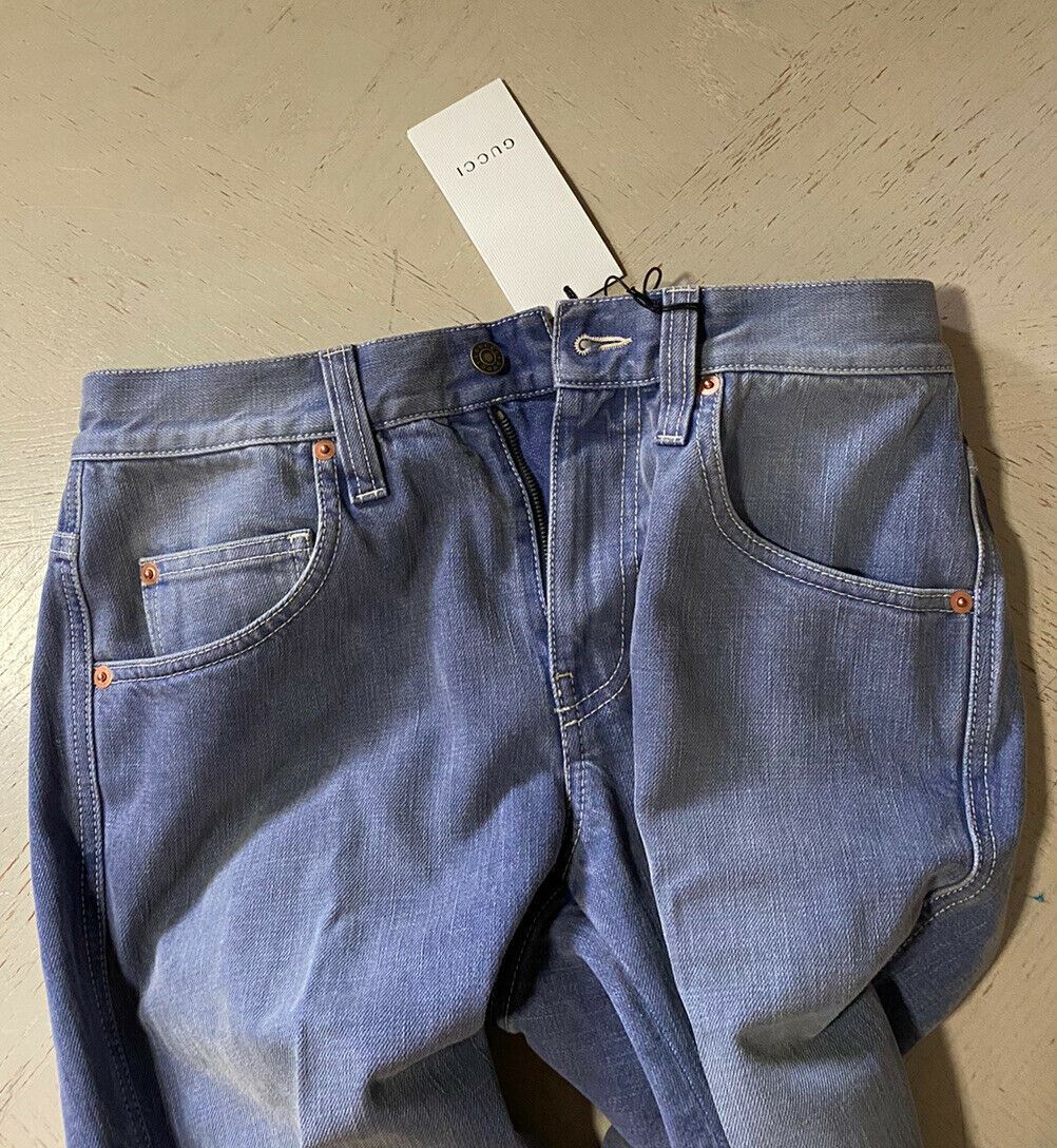 СЗТ $1400 Мужские джинсовые брюки Gucci синие 30 США (46 евро) Италия
