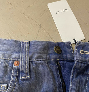 Neu mit Etikett: 1400 $ Gucci Herren-Jeanshose Blau 30 US (46 Euro) Italien