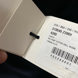 Мужские классические брюки NWT Gucci темно-синие 36 США Италия
