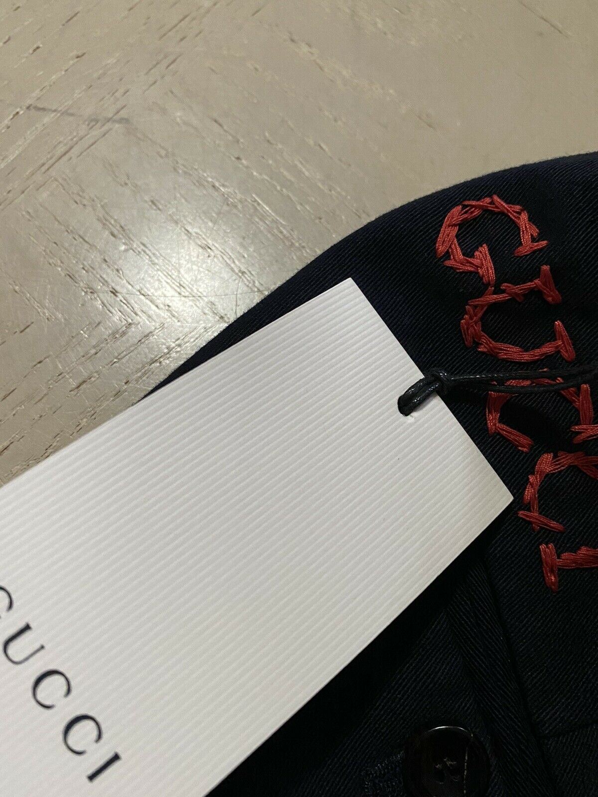 Мужские классические брюки NWT Gucci темно-синие 36 США Италия