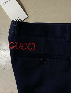 Neu mit Etikett: Gucci Herren-Anzughose, Marineblau, 38, US-Italien