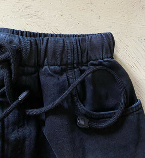 Neu mit Etikett: 950 $ Gucci Kurze Jeanshose für Herren aus gewaschener Baumwolle, Schwarz, Größe 34, Italien