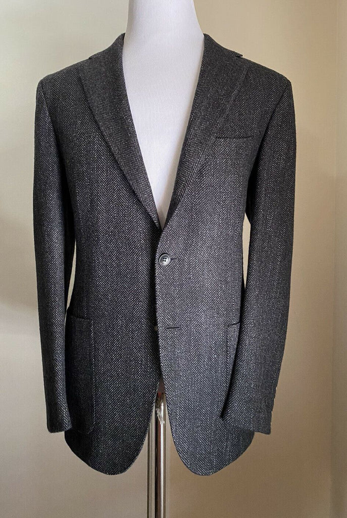 СЗТ $9895 Kiton Мужской спортивный пиджак Цвет куртки DK Серый 42R США/52R ЕС