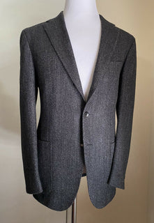 СЗТ $9895 Kiton Мужской спортивный пиджак Цвет куртки DK Серый 42R США/52R ЕС