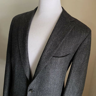 СЗТ $9895 Kiton Мужской спортивный пиджак Цвет куртки DK Серый 42R США/52R ЕС
