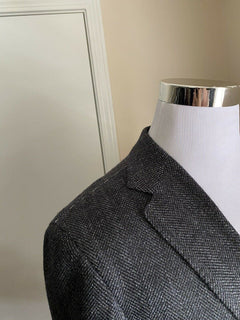 СЗТ $9895 Kiton Мужской спортивный пиджак Цвет куртки DK Серый 42R США/52R ЕС