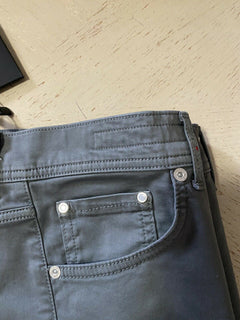NWT $1102 Мужские зауженные джинсы Kiton серые 34 США (50 ЕС) Италия