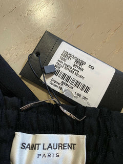 NWT $1290 Saint Laurent Men’s Jogging Pants Black 34 US ( 50 Eu ) Italy