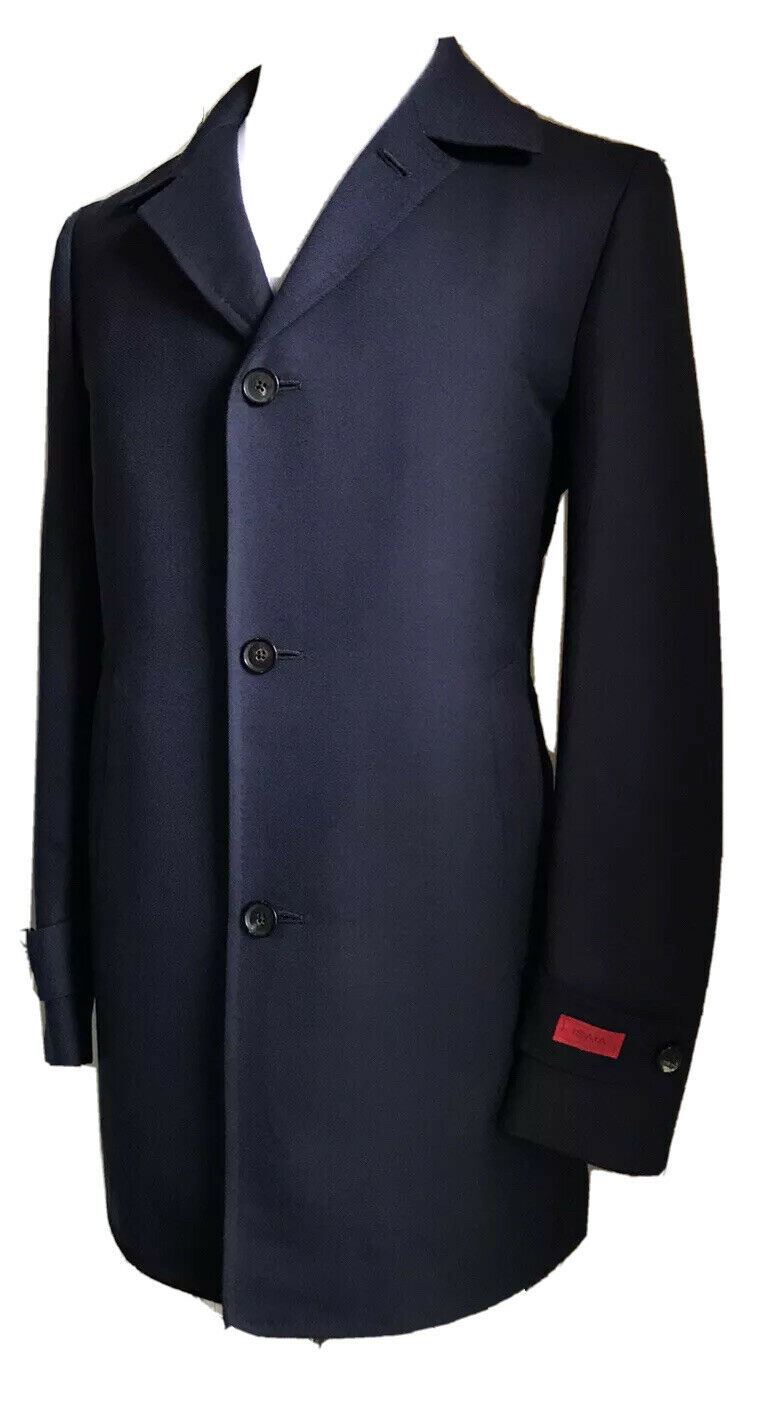 NWT $3995 Isaia Men Single-Breasted Blazer Jacket Coat Navy 44R US/54R Eu