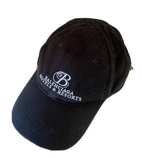 NWT Balenciaga Mens  Resorts Baseball Cap Hat Black Size L Italy