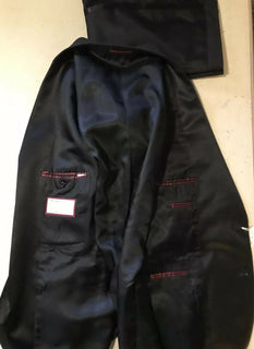 Neu $4490 Brunello Cucinelli Herren-Smokinganzug Schwarz 46R US (56R Euro) Italien