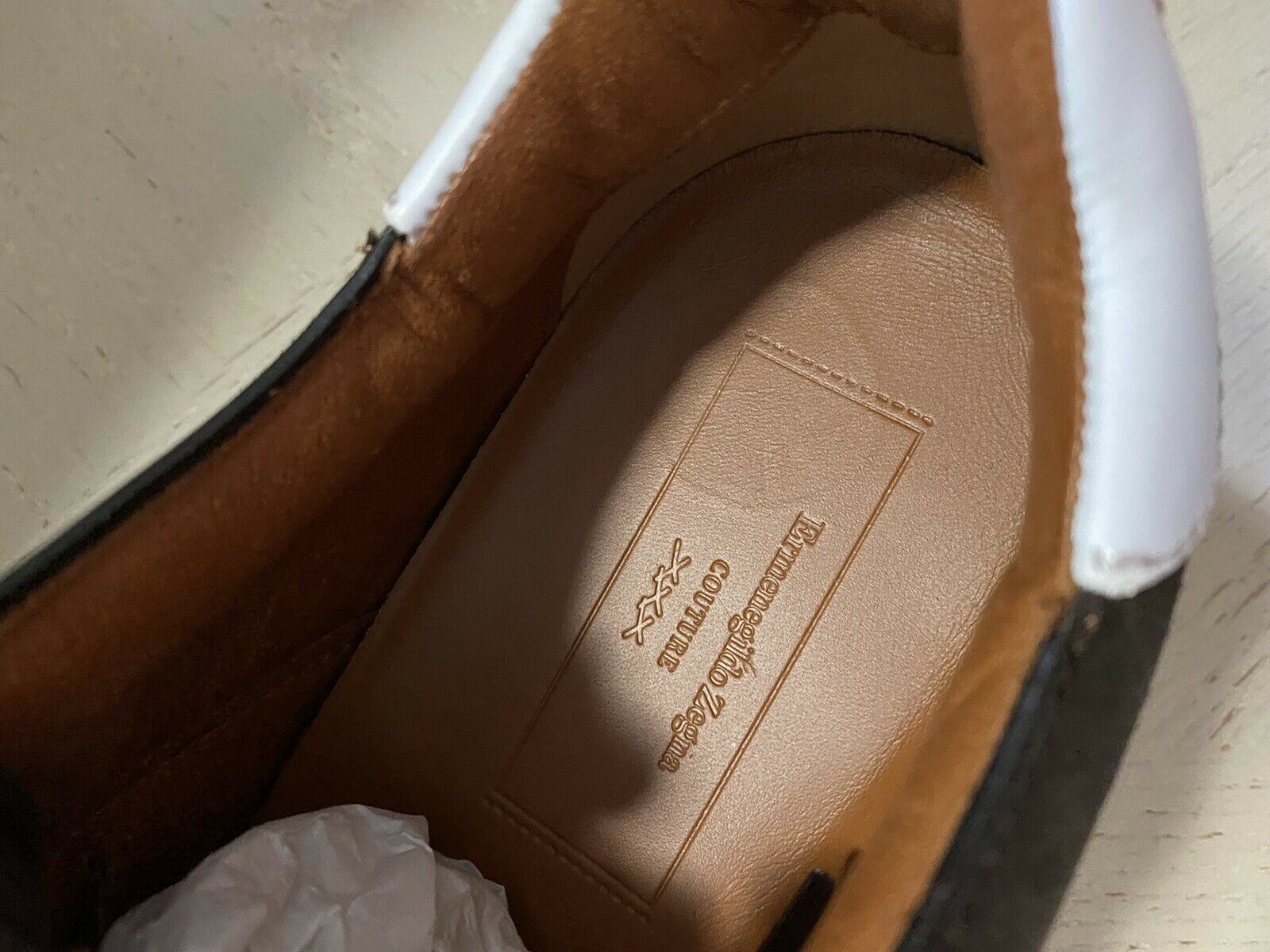 Новые замшевые/кожаные кроссовки Ermenegildo Zegna Couture за 850 долларов США Темно-коричневые 11 США