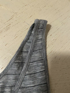 Neu mit Etikett: Saint Laurent YSL bedrucktes ärmelloses Herren-T-Shirt, Grau, Größe XL, Italien