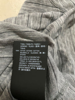 Neu mit Etikett: Saint Laurent YSL bedrucktes ärmelloses Herren-T-Shirt, Grau, Größe XL, Italien