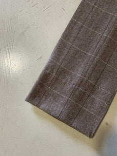 Neu mit Etikett: 1295 $ Ralph Lauren Purple Label Herren-Kaschmirhose Taupe 32 US/48 Eu Italien