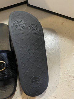 NIB Gucci Damen Sandalenschuhe Schwarz 7 US (37 Eu) Italien