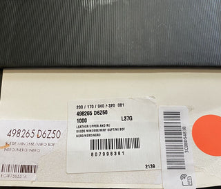 NIB Gucci Damen Sandalenschuhe Schwarz 7 US (37 Eu) Italien