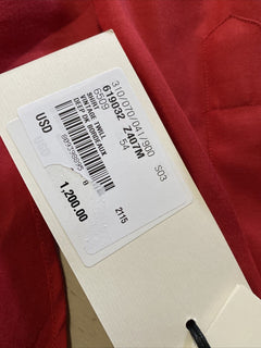Neues Gucci Herren-Langarmhemd im Wert von 1200 $, DK Burgunderrot, Größe XXL/54, Eu, Italien