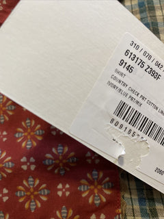Neues Gucci Country Check-Hemd im Wert von 1100 $ in Blau/Rot/Grün, Größe L, Italien