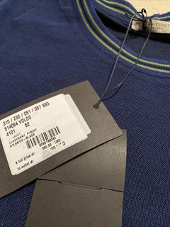 Новая мужская футболка с коротким рукавом Bottega Veneta синяя L США (52 ЕС) Италия