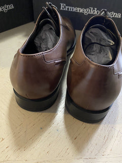 Neue 595 $ Ermenegildo Zegna Abendschuhe MD Braun 9,5 US (42,5 Eu) Italien