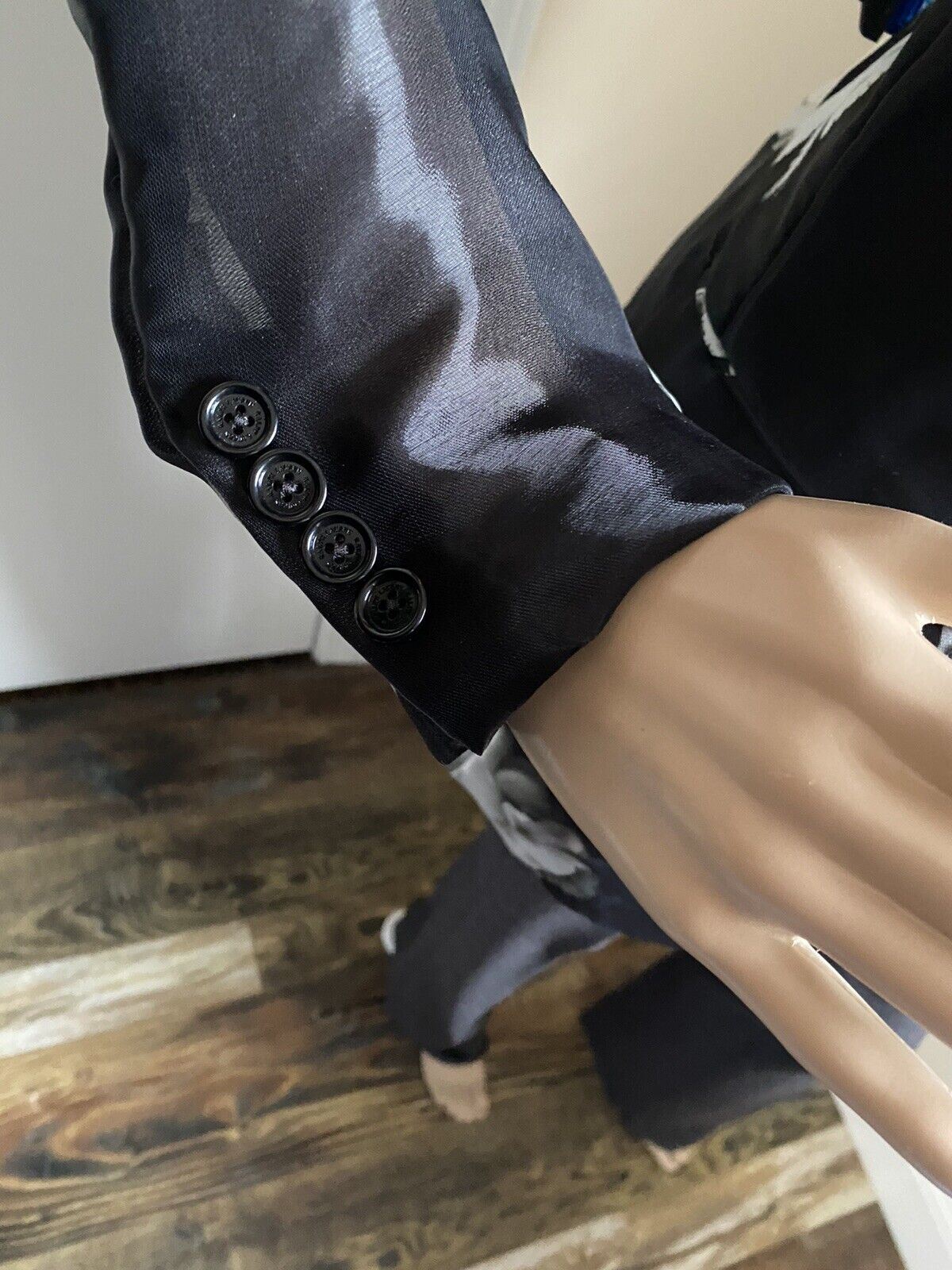 Новая женская куртка из коллекции Ralph Lauren Collection за 2995 долларов, черный/LT синий 10 США/46 ЕС