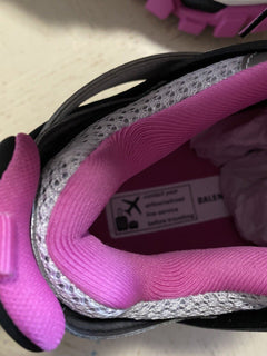 NIB $ 1050 Balenciaga Damen Track LED Sneakers Schuhe Grau/Rosa 8 US/38 Eu